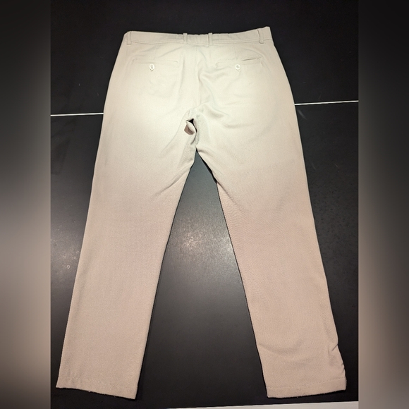 Denim and Flower Beige Pants - Picture 2 of 3